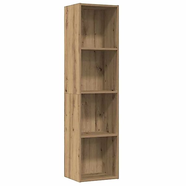 vidaXL Bücherregal/TV-Schrank Altholz-Optik 36x30x143 cm Holzwerkstoff 8558 günstig online kaufen