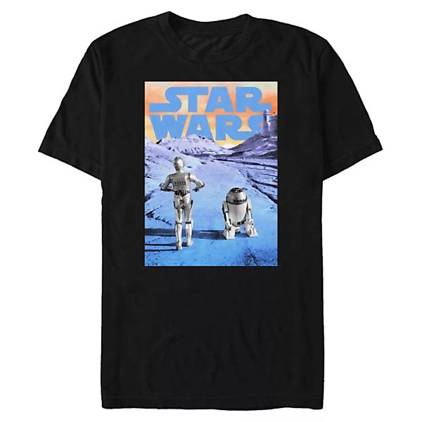 Star Wars - R2-D2 & C-3PO Sunday Stroll - Männer T-Shirt günstig online kaufen