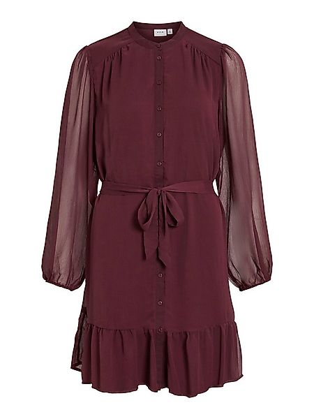 Vila Chiffonkleid VIFALIA L/S DRESS - NOOS Sommerkleid günstig online kaufen