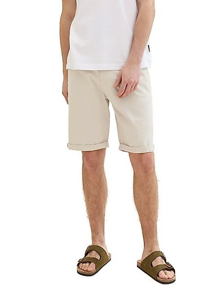 TOM TAILOR Chinoshorts mit Markenlabel günstig online kaufen