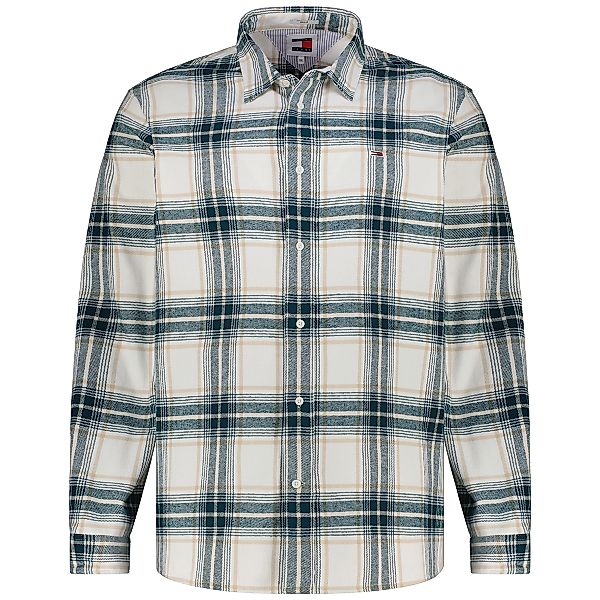 Tommy Jeans Freizeithemd aus Baumwolle Farbe weiß Größe: 4XL günstig online kaufen