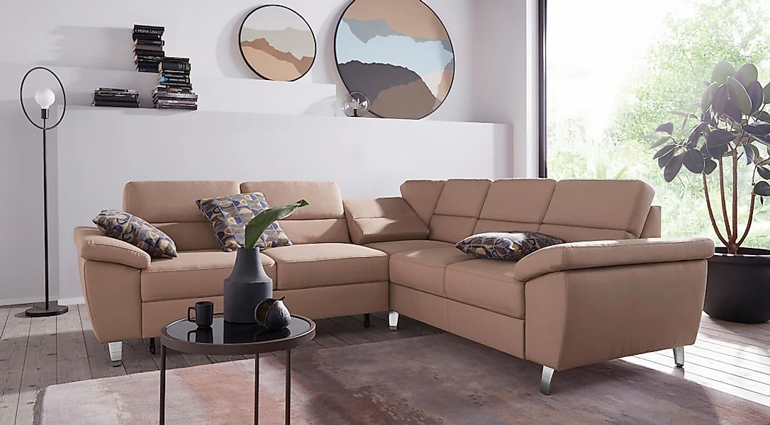 sit&more Ecksofa »Sorano L-Form«, wahlweise mit Bett- und Relaxfunktion, in günstig online kaufen