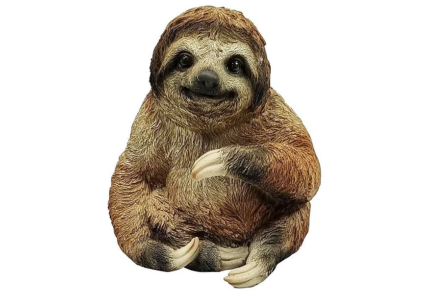 Fachhandel Plus Tierfigur Faultier Alois Dekofigur lebensechte Gartenfigur günstig online kaufen