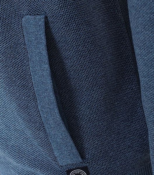 CASAMODA Strickjacke 413706000 Hoher Baumwollanteil Stehkragen Angenehmer T günstig online kaufen