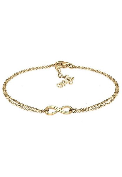 Elli Armband Infinity Liebe Unendlichkeit Layer 925 Serling Silber (kein Se günstig online kaufen
