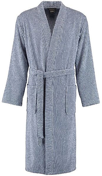 Cawö Herrenbademantel, Baumwolle, Kimono-Kragen, Gürtel, Baumwolle günstig online kaufen