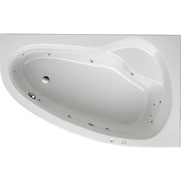 Ottofond Whirlpool Loredana Mod. A Komfort 175 cm x 110 cm Weiß günstig online kaufen