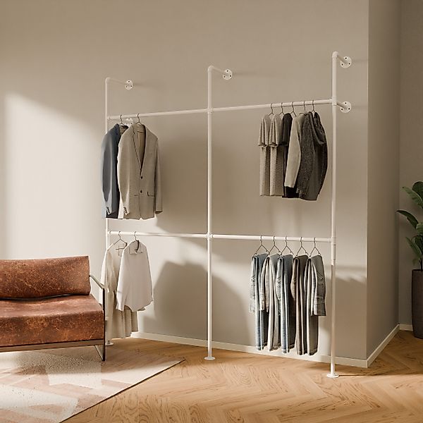 pamo. design Kleiderständer KIM DOUBLE Industrial günstig online kaufen