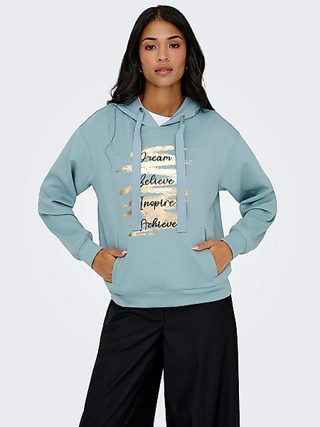 ONLY Kapuzensweatshirt ONLALINA LIFE L/S PRINT HOOD SWT günstig online kaufen