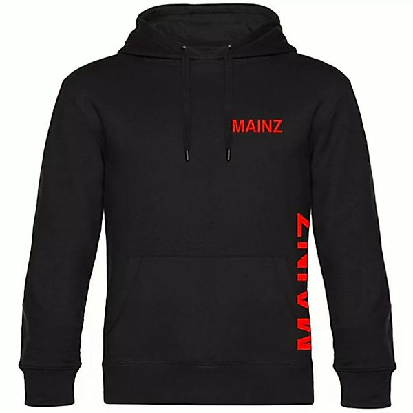 multifanshop Kapuzensweatshirt Mainz - Brust & Seite - Pullover günstig online kaufen