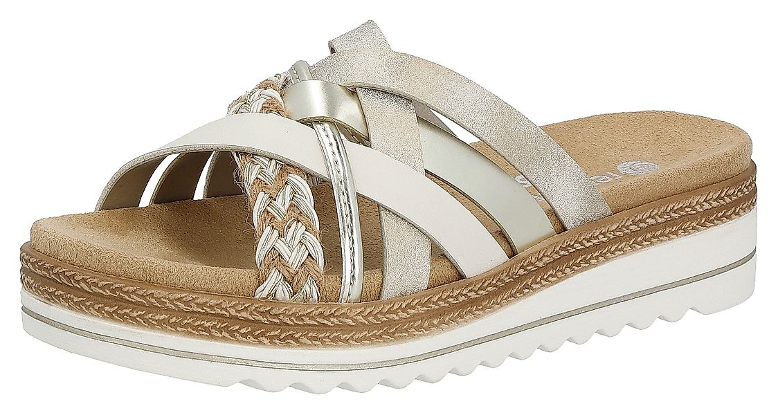 Remonte Keilpantolette Keilabsatz, Schlupfschuh, Sommerschuh in günstig online kaufen