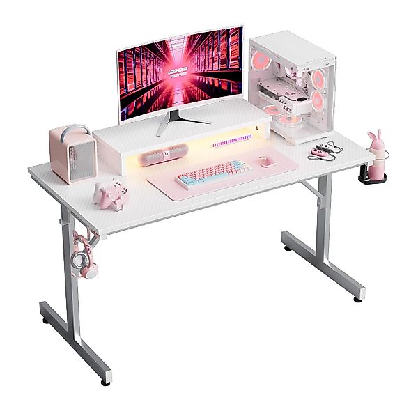Bestier Gamingtisch 106cm Gaming Schreibtisch mit günstig online kaufen