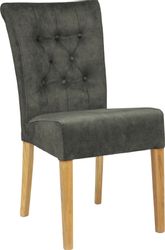 Home affaire Polsterstuhl "Queen" (Set) 2 Stk. Samtvelours Esszimmerstuhl m günstig online kaufen