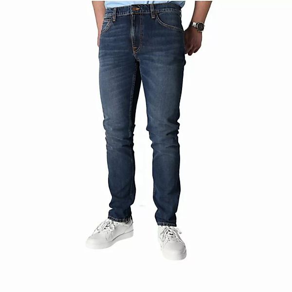 Nudie Jeans 5-Pocket-Jeans Lean Dean Trouble Sea günstig online kaufen