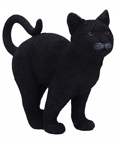 Horror-Shop Dekofigur Schwarze Katzenfigur ",Moonlight Watcher" günstig online kaufen