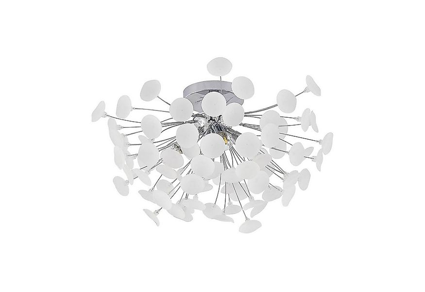 Lindby Deckenleuchten Yurina, Metall, Chrom IP20, 4 x 40 W günstig online kaufen