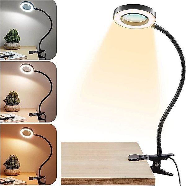 PRIISF LED Schreibtischlampe 5X Lupenleuchte LED günstig online kaufen