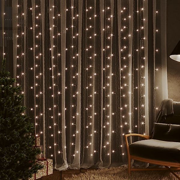 vidaXL Lichterkette LED-Lichtervorhang 3x3 m 300 günstig online kaufen