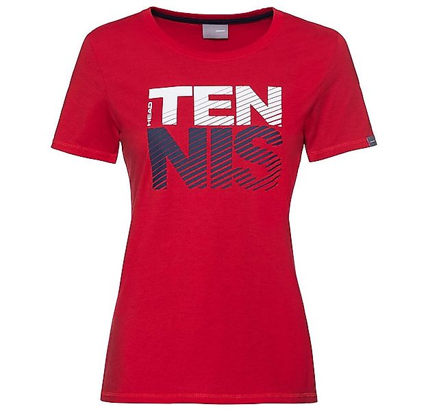 Head Tennisshirt Club Lisa (Polyester/Baumwolle) rot Damen günstig online kaufen