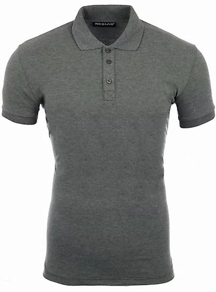Reslad Poloshirt Reslad Poloshirt Herren Basic Slim Fit Kurzarm Pique Polo- günstig online kaufen