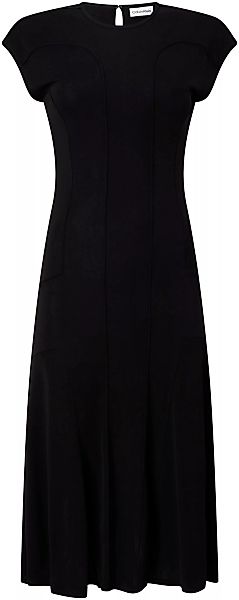 Calvin Klein Maxikleid "SHEER JERSEY FIT & FLARE DRESS" günstig online kaufen