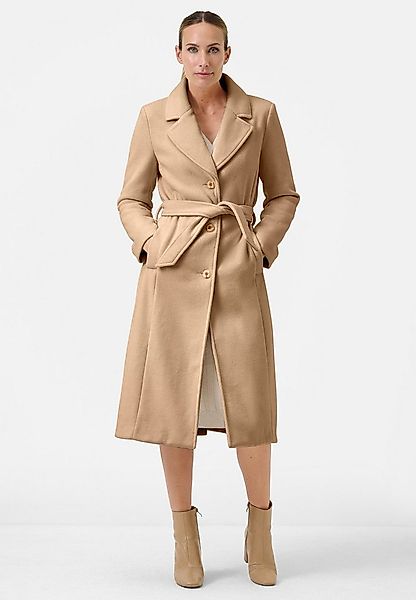 RICANO Trenchcoat Rosana Damen Mantel mit Reverskragen und Gürtel günstig online kaufen