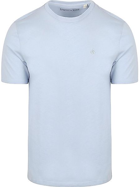 Scotch And Soda Core T-Shirt Hellblau - Größe S günstig online kaufen