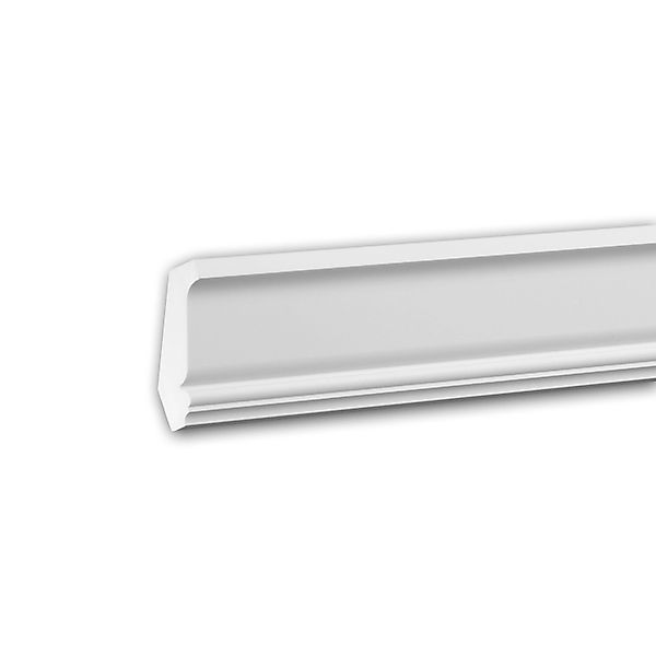 PROFHOME 150159 Eckleiste aus Polyurethan Deckenleiste Stuckleiste 2 m 200 günstig online kaufen