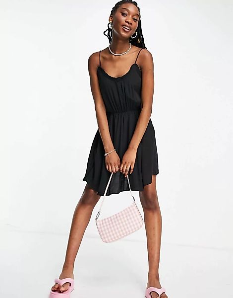 Pimkie – Camisole-Kleid in Schwarz günstig online kaufen