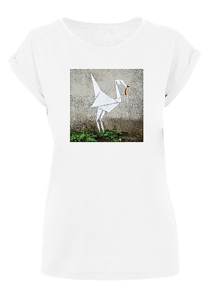 Merchcode T-Shirt "Merchcode Damen Ladies Origami Bird T-Shirt" günstig online kaufen