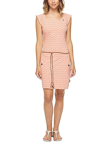 Ragwear Midikleid Tag Zig Zag Weiches Material, Rundhalsausschnitt günstig online kaufen