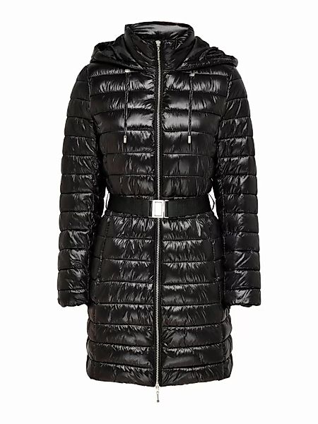 ONLY Stepp Gürtel Mantel Damen Schwarz günstig online kaufen