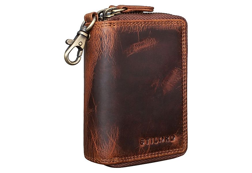STILORD Schlüsseltasche "Amell" Leder Kartenetui mit Schlüsselanhänger günstig online kaufen