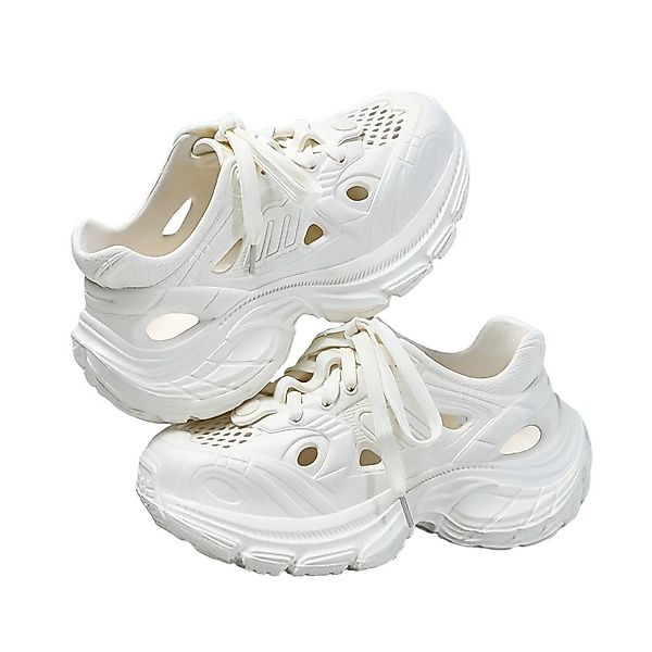 Blusmart Schnür-Wolken-Sandalen mit dickem Boden für günstig online kaufen