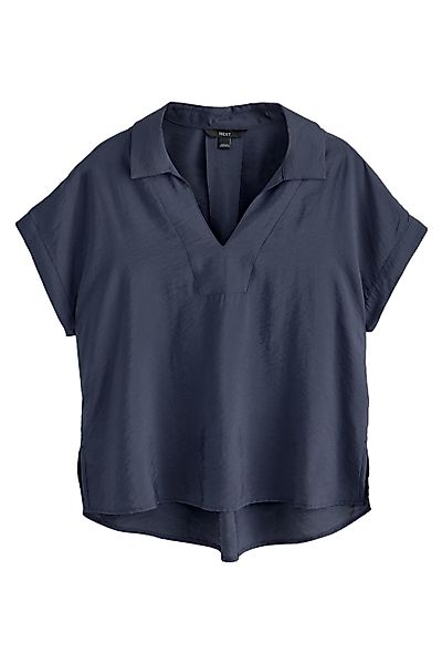 Next Blusenshirt Relaxed Fit Kurzarmtop mit günstig online kaufen