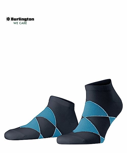 Burlington Kingston Herren Socken, 40-46, Blau, Raute, Baumwolle, 21943-612 günstig online kaufen