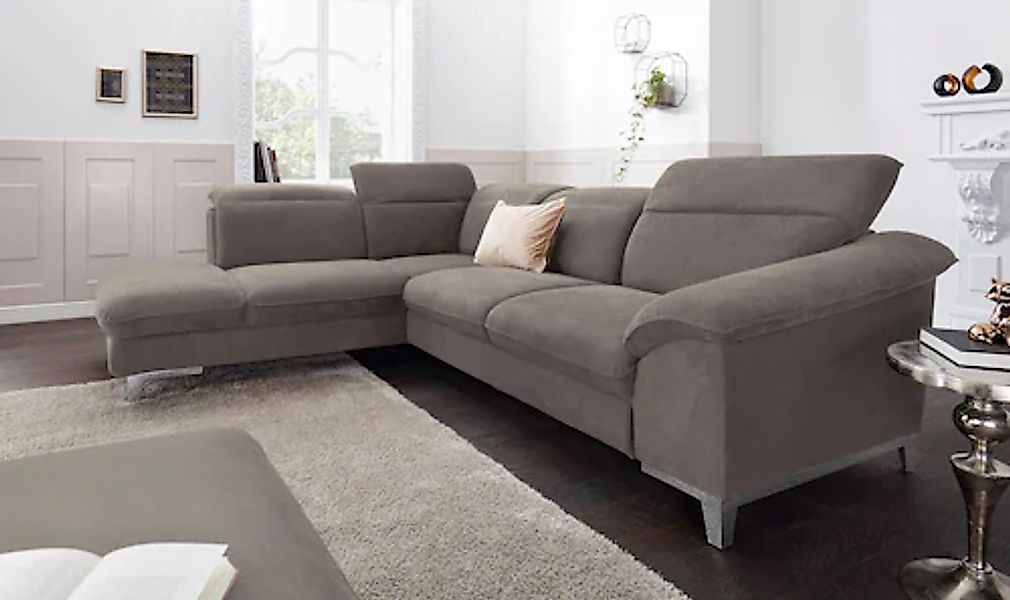 COTTA Polstergarnitur »Teresa L-Form«, (Set), Set bestehend aus: Ecksofa mi günstig online kaufen