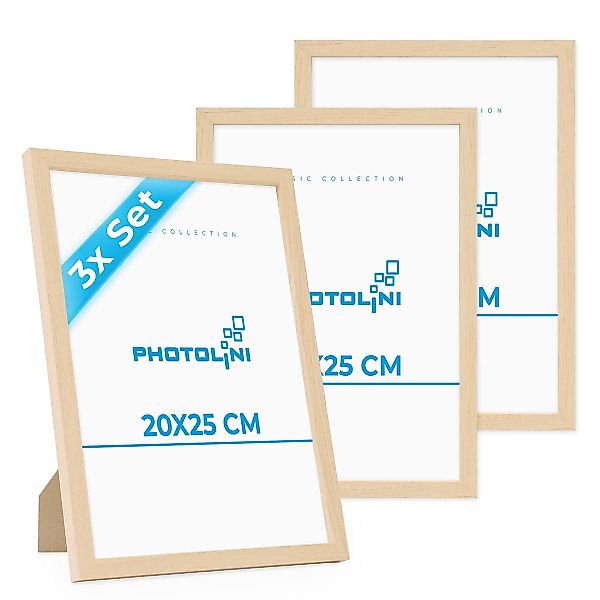 PHOTOLINI Bilderrahmen 3er Set, stabiles MDF-Holz, günstig online kaufen