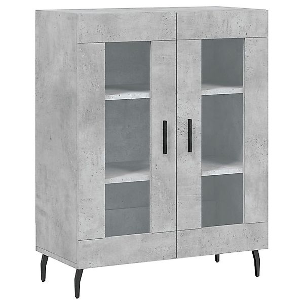 vidaXL Sideboard Sideboard Betongrau 69,5x34x90 cm günstig online kaufen