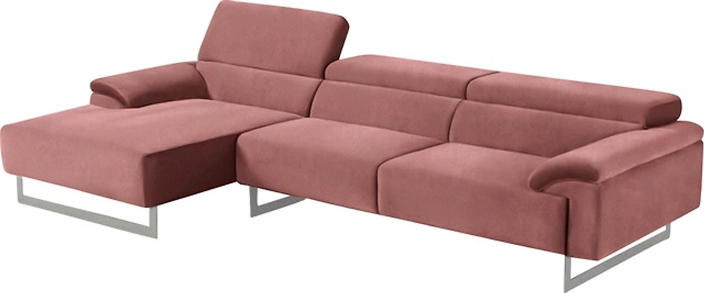 Egoitaliano Ecksofa »Malika, edel und bequem, Designsofa mit hochwertigen B günstig online kaufen