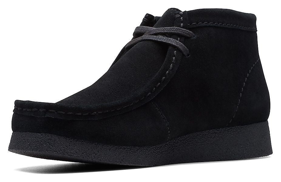 Clarks Schnürboots "Wallabee" Desert Boots, High Top Sneaker mit Wechselfuß günstig online kaufen