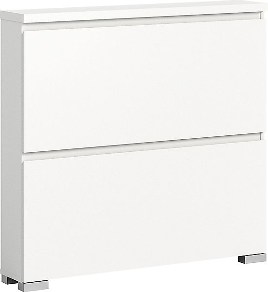 INOSIGN Schuhschrank "Skoskap, Tiefe 18cm, 2 Klappen mit Schuhwalze, Platz günstig online kaufen