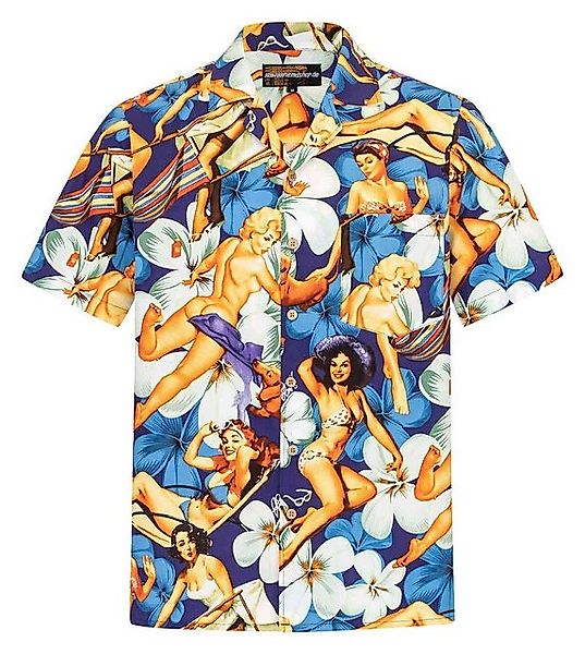 Hawaiihemdshop.de Hawaiihemd Hawaii Hemd Herren Baumwolle Kurzarm Hawaiihem günstig online kaufen