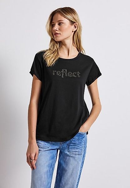 STREET ONE T-Shirt im soften Baumwoll-Mix günstig online kaufen