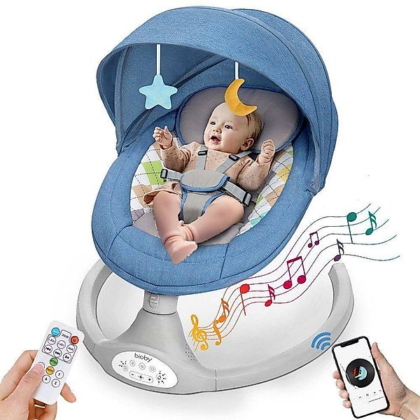 Insma Babywippe elektrische Babyschaukel bluetooth Musik, günstig online kaufen