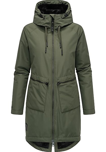 Ragwear Kurzmantel Holstic Wasserdichter Damen Wintermantel günstig online kaufen