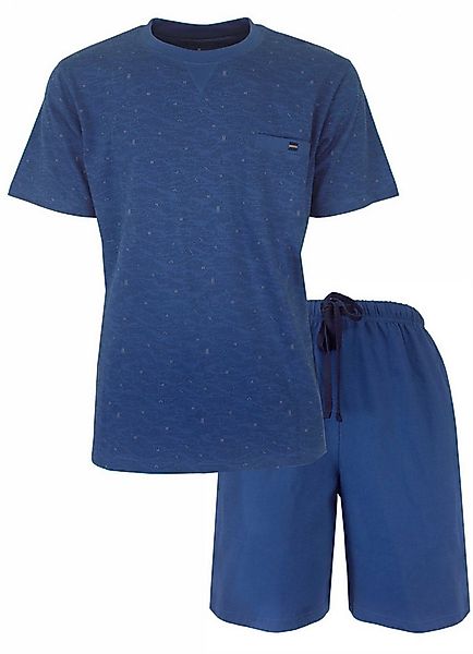 M.E.Q. Shorty Herren Pyjama kurz (2 tlg) Baumwolle günstig online kaufen