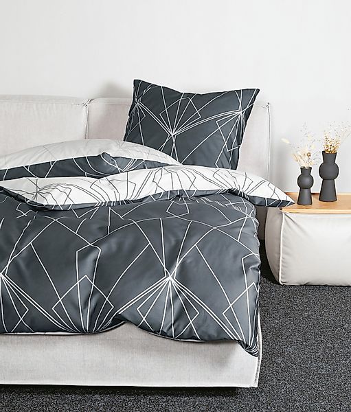 Janine Wendebettwäsche »J. D. 87054«, Bettwäsche aus Baumwolle mit grafisch günstig online kaufen