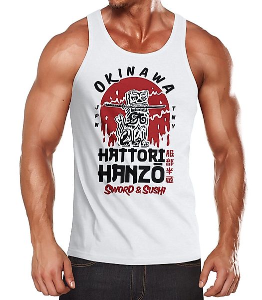 Neverless Tanktop Herren Tank-Top Hattori Hanzo günstig online kaufen