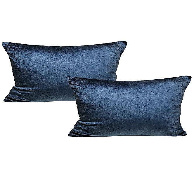 JACK Kissenbezüge 2er Set Kissenhülle Teddy Flausch Plüsch, (2 Stück), supe günstig online kaufen